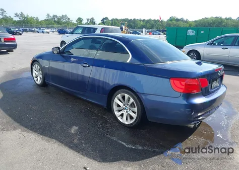 2011 BMW 328I z USA, uszkodzony, nr VIN WBADW7C58BE726546